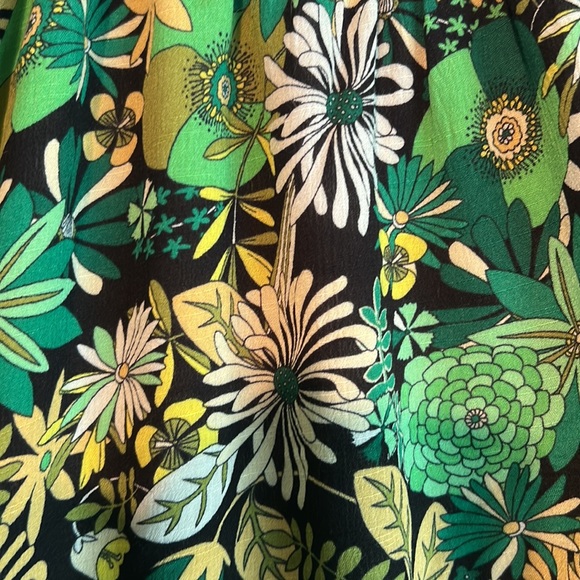 International Concepts Blouse Floral Scoop Neck long sleeve size 2x - Picture 3 of 5